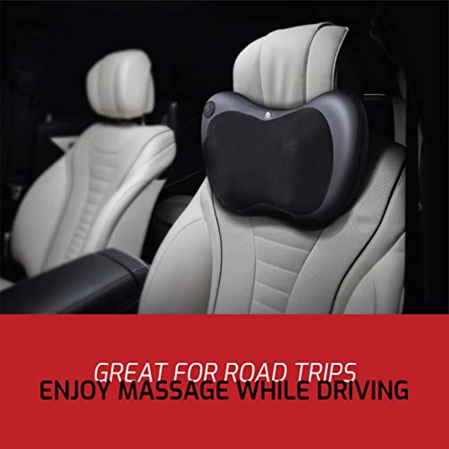 Shiatsu Heating Neck & Back Massager-4